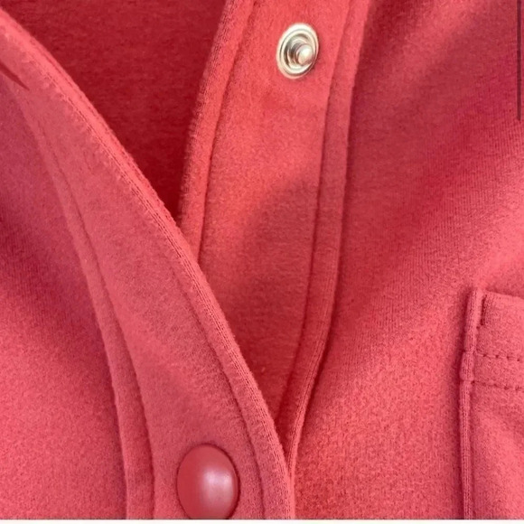 Mondetta Cozy Warm Fleece Button Up Shirt Jacket Medium - Picture 5 of 15